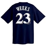 Rickie Weeks Milwaukee Brewers Name and Number Tee