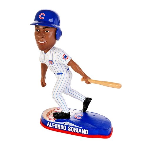 Alfonso Soriano Chicago Cubs MLB Helmet Base Bobblehead