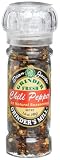 Dean Jacobs Chili Pepper Seasoning, 1.6-Ounce Grinter Jars (Pack of 6)