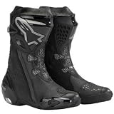 Alpinestars Supertech R Vented Boots - 45/Black/Silver