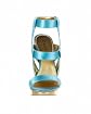 Evelyn Satin Ankle Strap Sandal Product Image