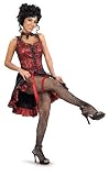 Red Can-Can Dancer Costume