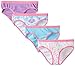Hanes Ultimate Girls' 4-Pack X-Temp Comfort Blend Hipster Panties