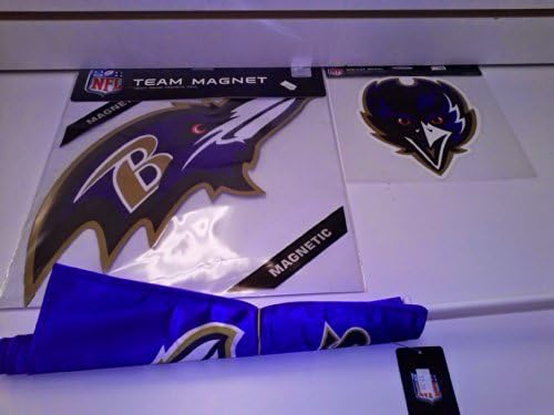 Baltimore Ravens Father's Day NFL Team Car Gift Set