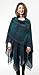 Irish Lambswool Ruana Long Shawl Wrap Multiple Colors