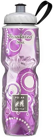 Polar Insulated Water Bottle 24 Oz Ounce Purple Andromeda BPA
