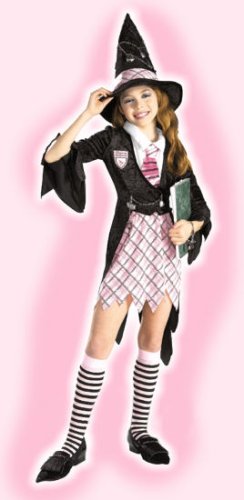 Click here to buy Charm School Witch Child Costume (Large 10-12) by Rubies Costume Company.