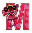 Self Adhesive Wooden Fairy Letter M by The Toy Workshop