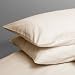 400 Thread Count Egyptian Cotton Housewife Pillow Cases (Cream) Image