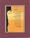 Touching and Heartfelt Poem for Motivations - Don't Quit Poem on 11 x 14 inches Double Beveled Matting
