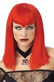 Red Female Vampire Wig - the Vamp