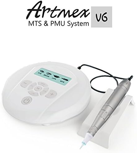 HKGT Artmex V6 Semi Permanent Makeup Machine Beauty for Sexy Eyebrow/Eyelash/Lip/Areola (Artmex V6)