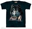 The Mountain Hunting Pack Wolves Wolf Tee T-shirt