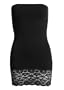 Only Bandeau Top mit Spitze Live Love Double Tube Lace Top schwarz