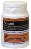 50 Flaxseed Oil 1000mg Softgel Capsules