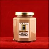 Balsam and Cedar 9oz Hex Jar, Scented Soy Wax Candle, By Pueblo Candles