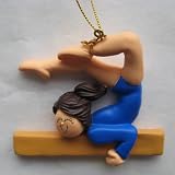Gymnastics Ornament Present Topper (Hair Color=Blonde)