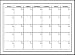 Brewster Wall Pops WPE94575 Peel & Stick White Board with Marker Monthly Calendar