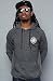 Crooks and Castles The Epi Hoody in Black hood ,Sweatshirts for Men