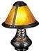 Van Erp Amber Mica Micro Mini Lamp