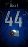 Jahvid Best Signed Detroit Lions Jersey