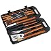 18 Piece Stainless Steel Barbecue Tool Set in Case