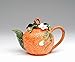 Ceramic Orange Teapot 12 fl oz, 4