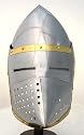 Bascinet/Pigface Helmet: Medieval Helmets