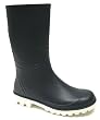 Avalanche Ladies Basic Wellingtons - Navy/White