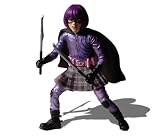 KickAss Mezco Toyz 7 Inch Action Figure Hit Girl Includes Swords Butterfly Knife