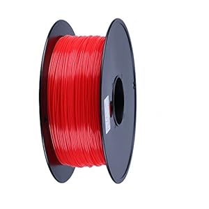 FUNFLAG 3D Printer Filament PLA 1 kg Plastic Spool-RED by TwoPages Homefashion