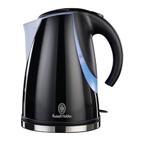 Russell Hobbs 14590 Stylis Kettle with 1.7 litre capacity in Black Gloss