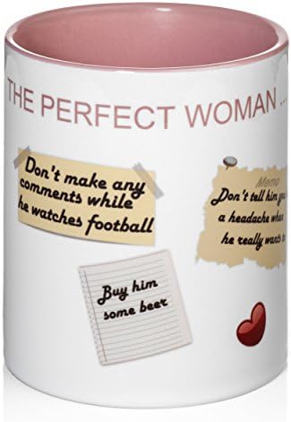 Cool Mugs with Unique and Funny Design for Your Morning Coffee Made of High Quality Porcelain Ceramic by Witty Cool Mugs. Nice Gifts for Women. Couples Mugs for Couple Gifts as well.