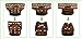 babygoal Baby Girl Cloth Diapers 6 Pack with 6pcs Inserts and Wet Bag, Reusable Waterproof Diaper Covers for Toddlers with Snap Closure