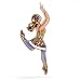 Jewelry : Ballerina En Pointe Pin from the Artazia Collection #765 GP