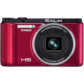 Deals On Cameras 2013 : CASIO Digital Camera EXILIM ZR1000 Red EX-ZR1000RD Online