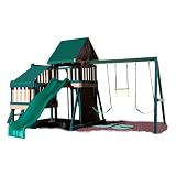 Congo Monkey Playset #2 with Swing Beam - Green and Cedar