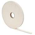 M-D Building Products 2758 High Density Foam Tape, 1/4-by-1/2-Inch-by-17 feet, Closed Cell, White