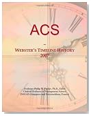 ACS: Webster's Timeline History, 2007