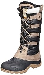 Manitu - POLARTEX 990513, Damen Snowboots, Schwarz (schwarz 1), EU 41
