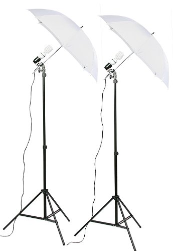 Fancierstudio 2 light kit (dk2) umbrella lighting kit, …