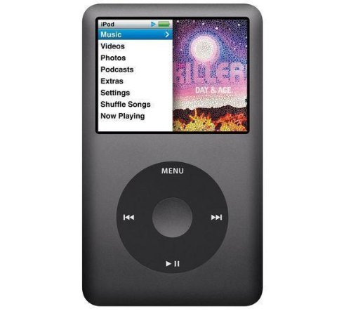 APPLE iPod classic 160 GB in black - NEW + iSELECT Case - black + SRH240 Stereo Headphones + 2 YEAR WARRANTY!