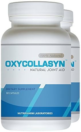 Oxycollasyn Joint Supplements (2 Pack) - Joint Pain Relief Supplements - Helps Relieves Joint Pain - Vitamins and Minerals for Healthy Joints by NutriPharm