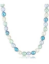 Honora "Halo" Freshwater Cultured Pearl Necklace, 18"