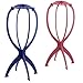 Pack of 2 Folding Stable Durable Wig Hair Hat Cap Holder Stand Holder Display Tool