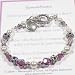Jewelry : Message of Love Jewelry Remembrance Comfort Bracelet, Available in Various Sizes