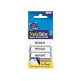 Avery NoteTabs, 2 x 1.5 Inches, Days of the Week, 3 sets of 7 days (16302)