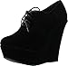 Forever Trendy-97 Womens New Hot Fashion Sexy Round Toe Lace Up Stylish Booties