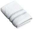 Lenox Pearl Essence Wash Cloth, White & Mint