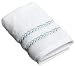 Lenox Pearl Essence Wash Cloth, White & Mint
